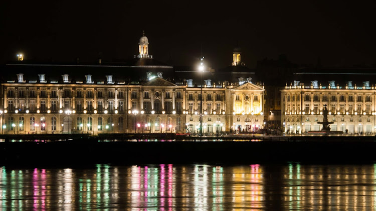 Place de la Bourse is one of the most visited landmarks in Bordeaux, France.