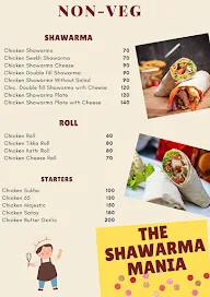 The Shawarma Mania menu 2