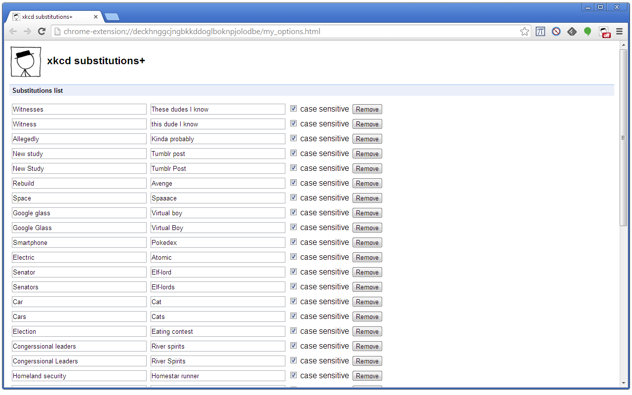 xkcd Substitutions Plus Preview image 2