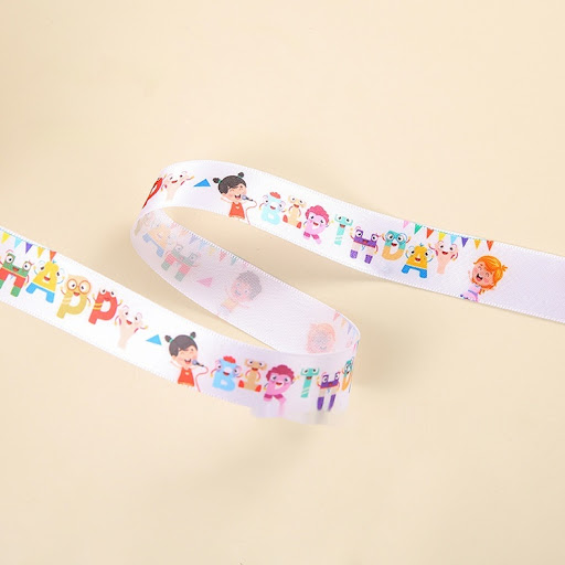 Title 5, Childrens Cartoon Pattern Ribbon perfect for c...