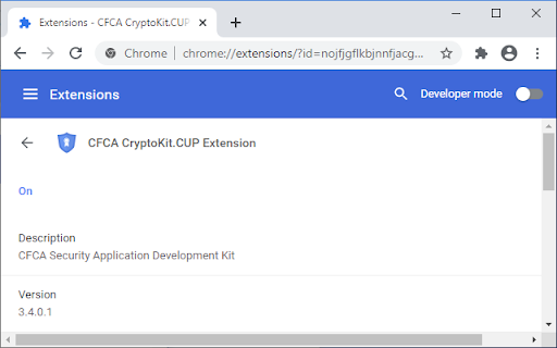 CFCA CryptoKit.CUP Extension