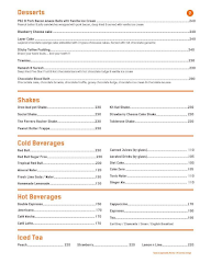 The Social Town House menu 5