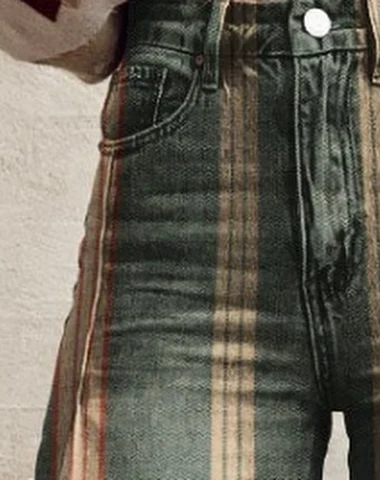 Pantalones vaqueros anchos para muj - 3