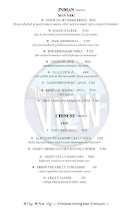 The View Restaurant & Lounge menu 3