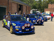 Iconic Subaru World Rally Championship cars. Picture: MARK SMYTH