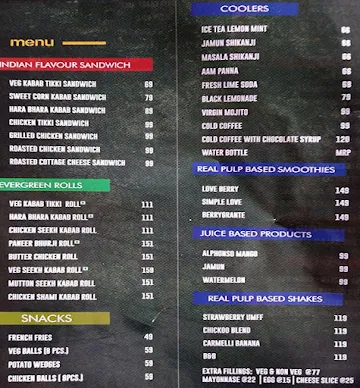 Rollsking menu 