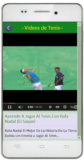 Tennis Videos