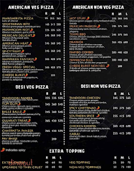 What's Up Pizza menu 1