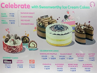 Gourmet Ice cream Cakes by Baskin Robbins menu 4