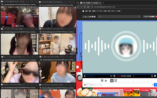 別窓くん（ニコ生 多窓サポート）