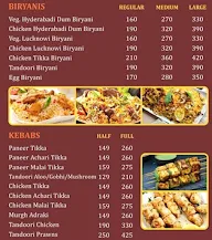 Haweli Bar And Restaurant menu 1