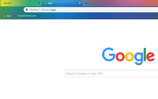 google rainbow