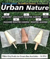 Urban Nature menu 1