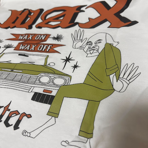シュアラスター公式数量限定】オリジナルTシャツ「Wax On Wax