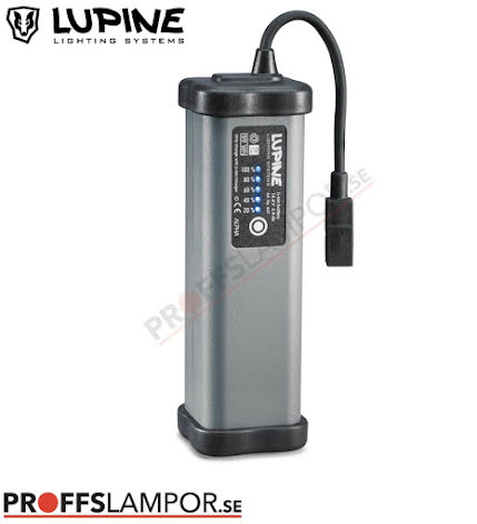 Tillbehör Batteri Lupine SmartCore 6.9 Ah 14.4V system Alpha