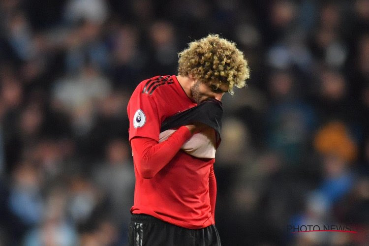 Marouane Fellaini ziet af met Shandong Luneng