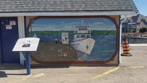 Boat mural