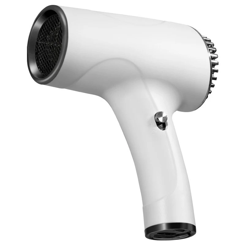Sèche-cheveux sans fil rechargeable à séchage rapide pour dortoir étudiant, soin anionique, silencieux, portable et électrique.