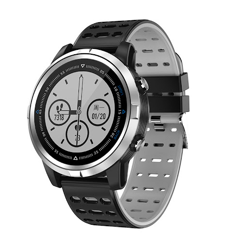 Title 1, GPS Pedometer tracks distance, heart rate, slee...