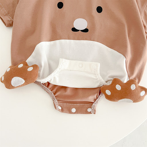 Title 6, Newborn Cotton Triangle Rompers Baby Girl Jumps...