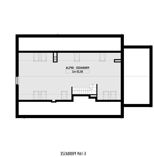 E-169 - Rzut poddasza