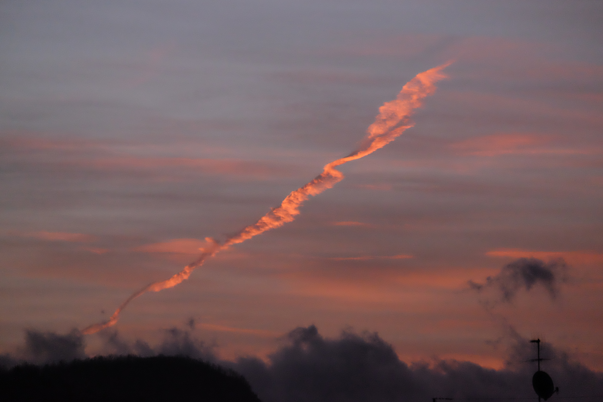 Scie di nuvole di Merlograziano