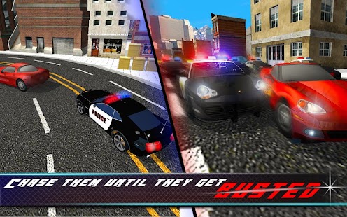 Real Police Car chase 2017: crime city simulator banner
