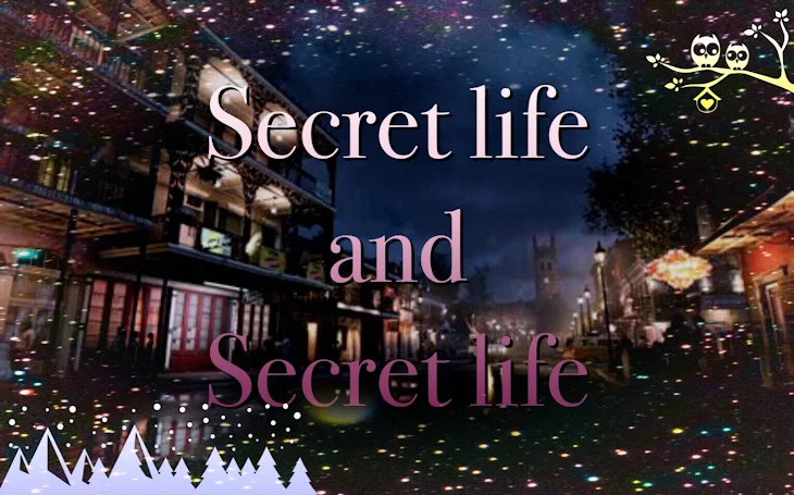 「Secret life and Secret life」のメインビジュアル