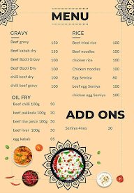 Masthan Chap menu 1