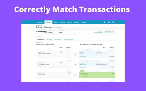 Xero Accounting Auto Reconcile Clicker