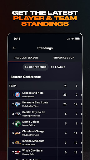 Screenshot NBA G League