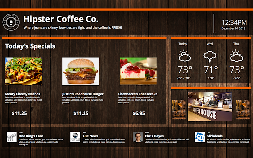 TapSocial Digital Signage