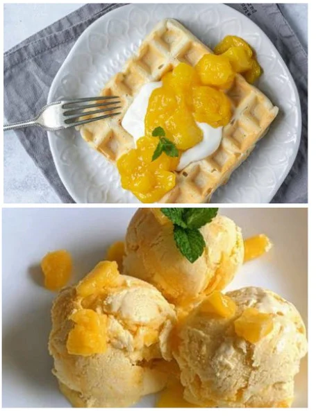 Alphanso Mango Waffle+ 150ML Icecream