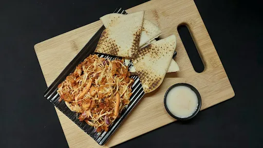 Chicken Open Plate Shawarma