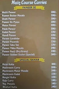 Kashish Pure Veg Family Restaurant menu 5