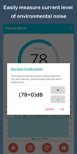 Screenshot Sound Meter - Decibel Meter