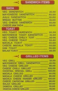 Brijwasi Toast & Grill Corner menu 7