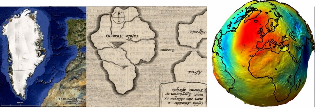 Atlantis Kircher and the earth geoid