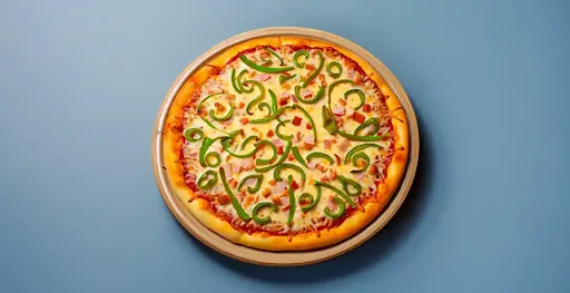 Corn Capsicum Pizza