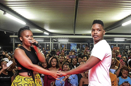 Zodwa Wabantu sent a delegation to pay lobolo for her boyfriend Ntobeko Linda recently. /MOJALOVE