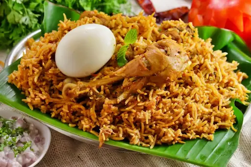 Egg Fry Biryani Bowl