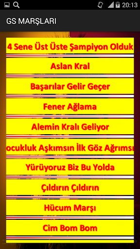 Galatasaray Marşları