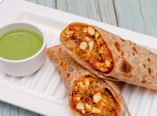 Paneer Bhurji Roll