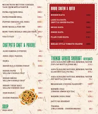 The Chhaunk menu 1