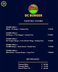 DC Burger menu 3