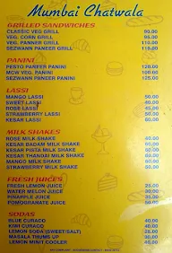 Mumbai Chatwala menu 5