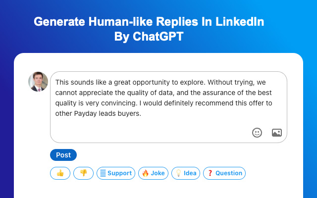 LinkedRadar - OpenAI Chat GPT For LinkedIn™