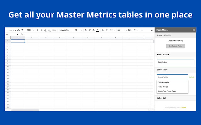Master Metrics screenshot 1
