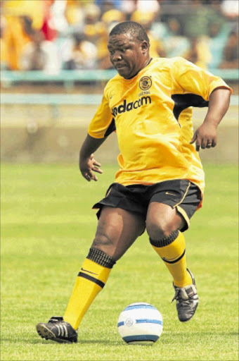 WEIGHTY WONDER: Former Kaizer Chiefs midfielder Isaac 'Shakes' Kungwane Photo: Gallo Images