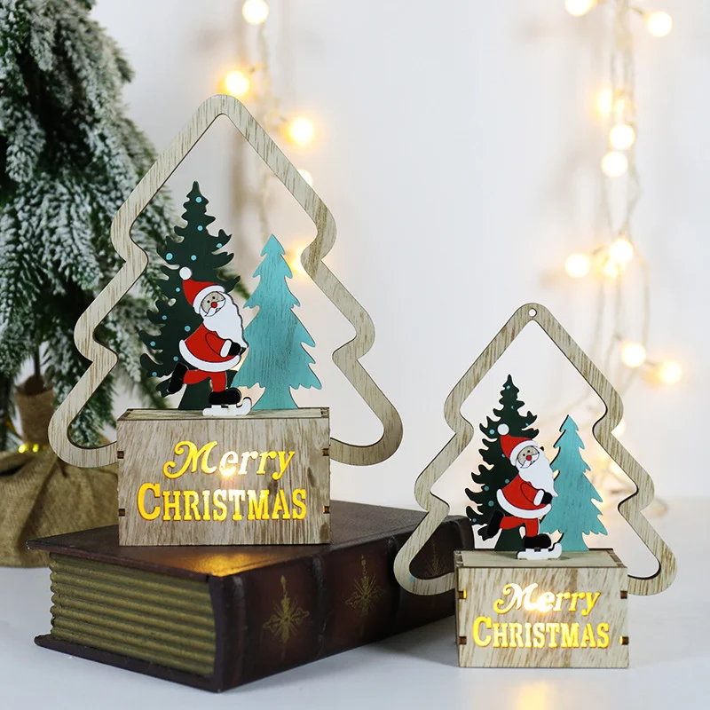 Title 4, Houten Kerstscène Decoraties. Creëer je eigen k...